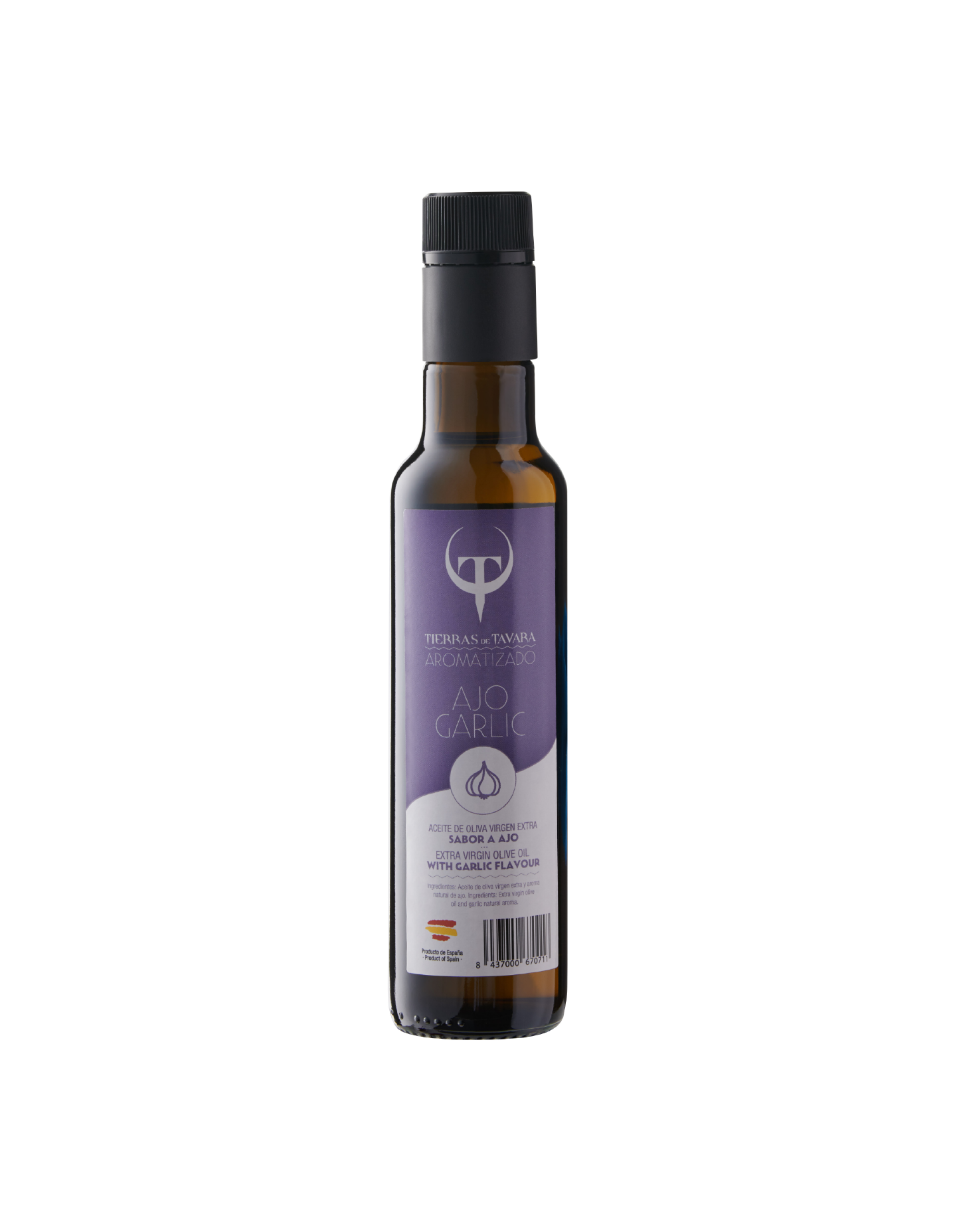 Flavoured Tierras de Tavara – Extra Virgin Olive Oil and garlic